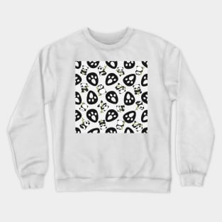 Panda Eating Bamboo Crewneck Sweatshirt